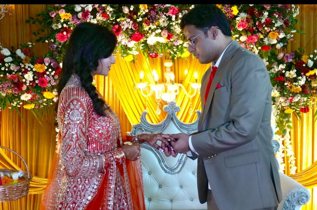 We spoke through Shaadimediator.com initially, shared contacts and connected really well!