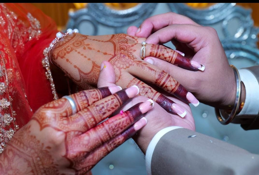 We spoke through Shaadimediator.com initially, shared contacts and connected really well!