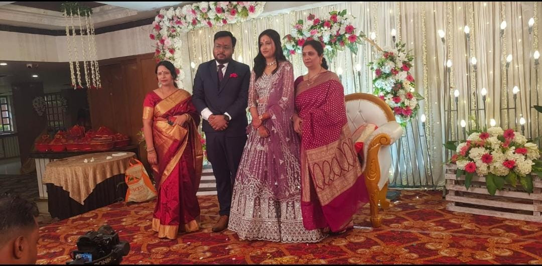 We started talking from February 2024 through Shaadimidiyetar jamshedpur... then we exchange our number. We found each other liable to spend rest of our life. Then our family met .. with everyone blessings We have just finished our engagement.