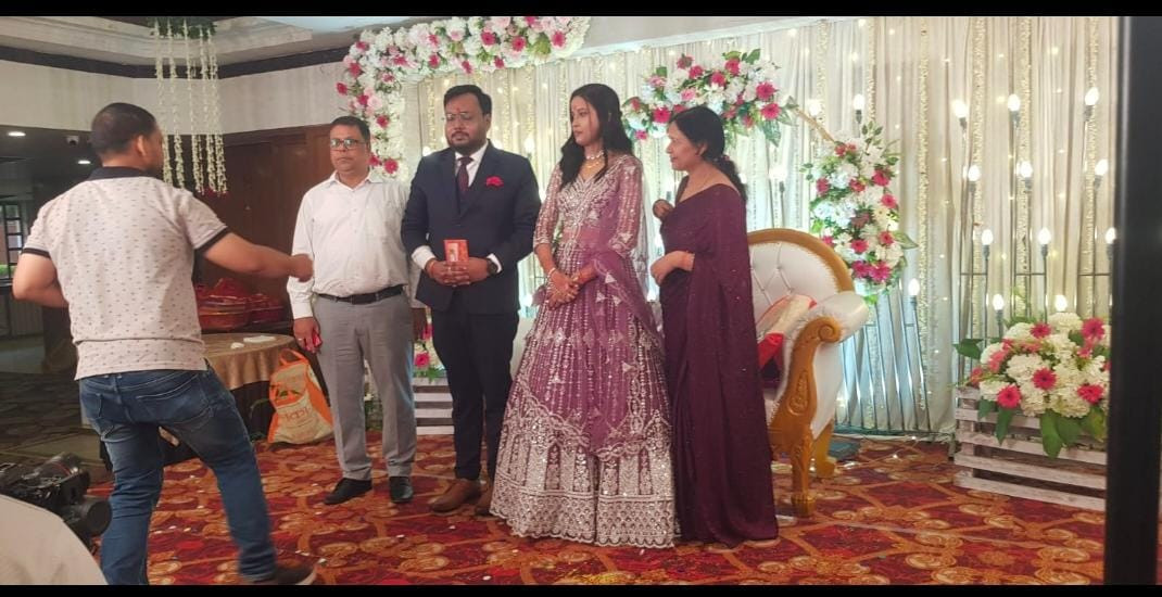 We started talking from February 2024 through Shaadimidiyetar jamshedpur... then we exchange our number. We found each other liable to spend rest of our life. Then our family met .. with everyone blessings We have just finished our engagement.